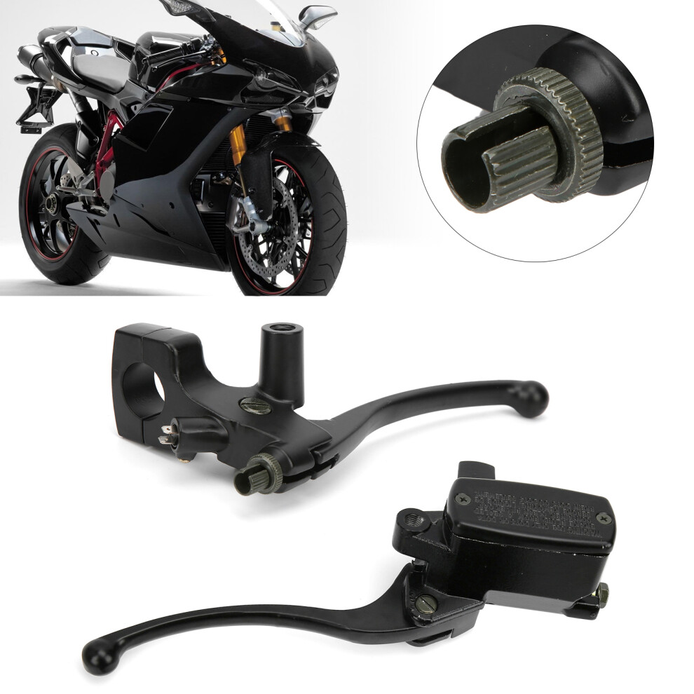 Universal Aluminum Brake Clutch Pump Lever Cylinder For 1In Handlebars, 10Mm Piston 4671333527821