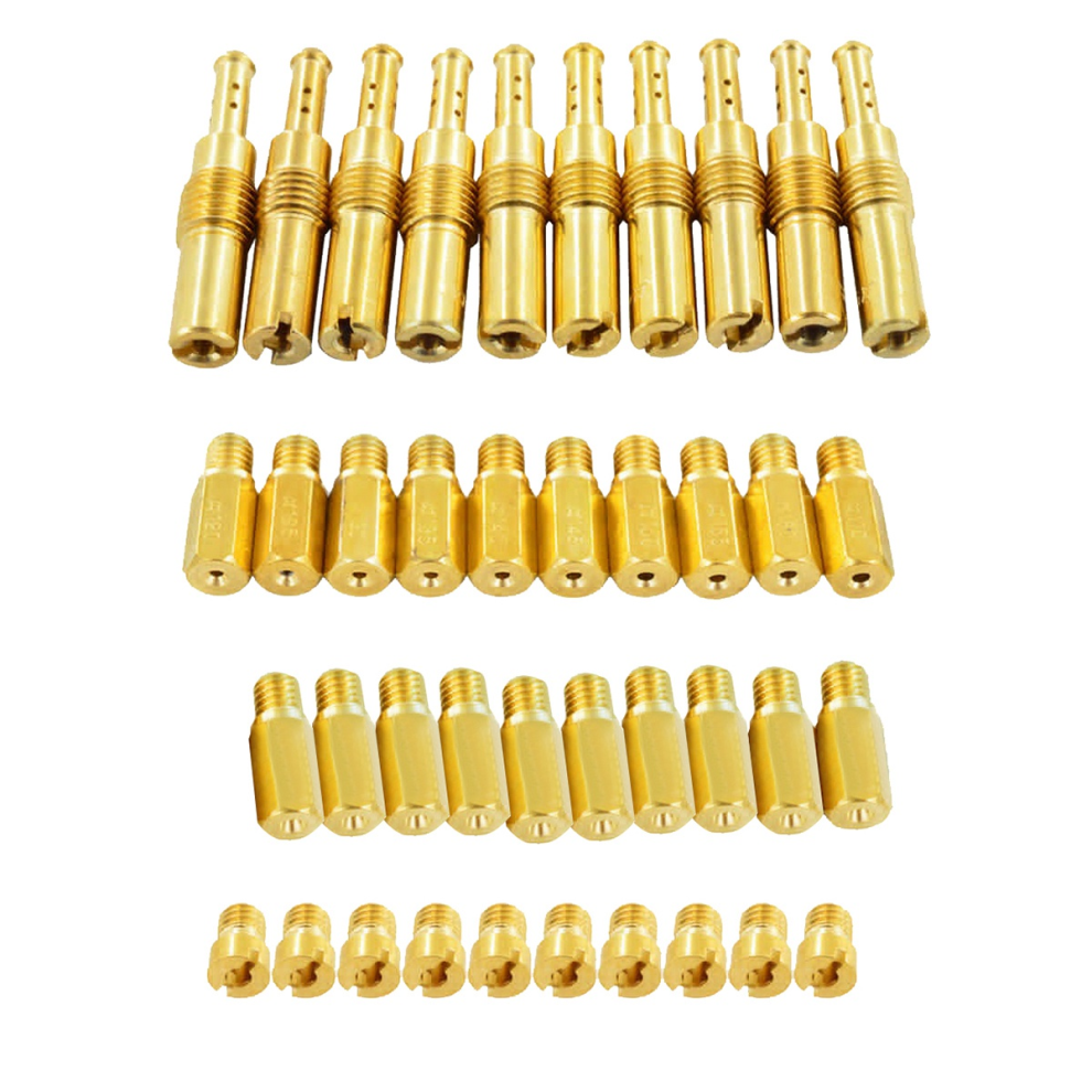 For Carburetor 30Pcs Main +10Pcs Slow/Pilot Jet Se 4853835450658