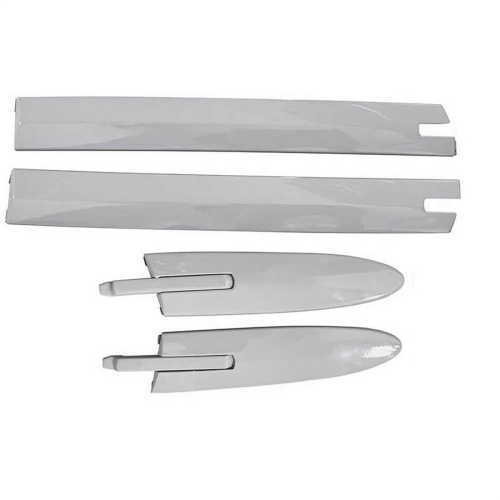2Pcs Right Side Roof Top Decorative Hinge Cover Li