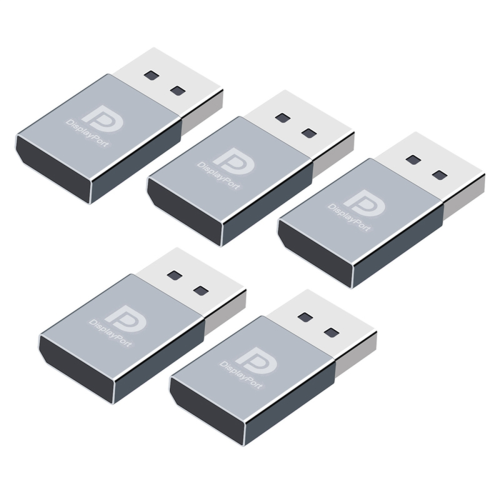 5Pcs 4K Displayport Dummy Plug DP Virtual Display