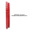 Aluminium-Teleskop-Staubabdeckung Gewinde M540,75 4 mm 4