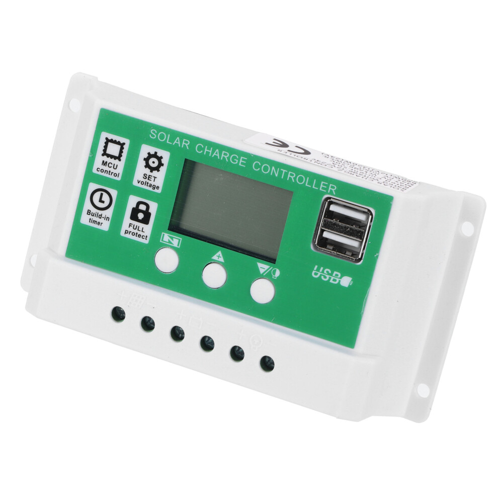 Adjustable 50A Solar Panel Regulator With Lcd Display For 12V/24V Systems 8451333528211