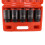 12 Point Axle Hub Nut Deep Impact Socket Set 1/2in 9