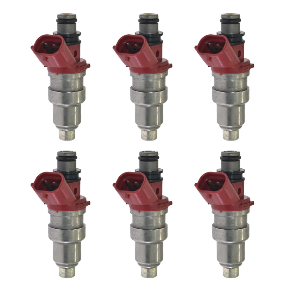 6Pcs Injector 23250-62020 For 2.5L V6 1988-1991 Vz 4853835464174