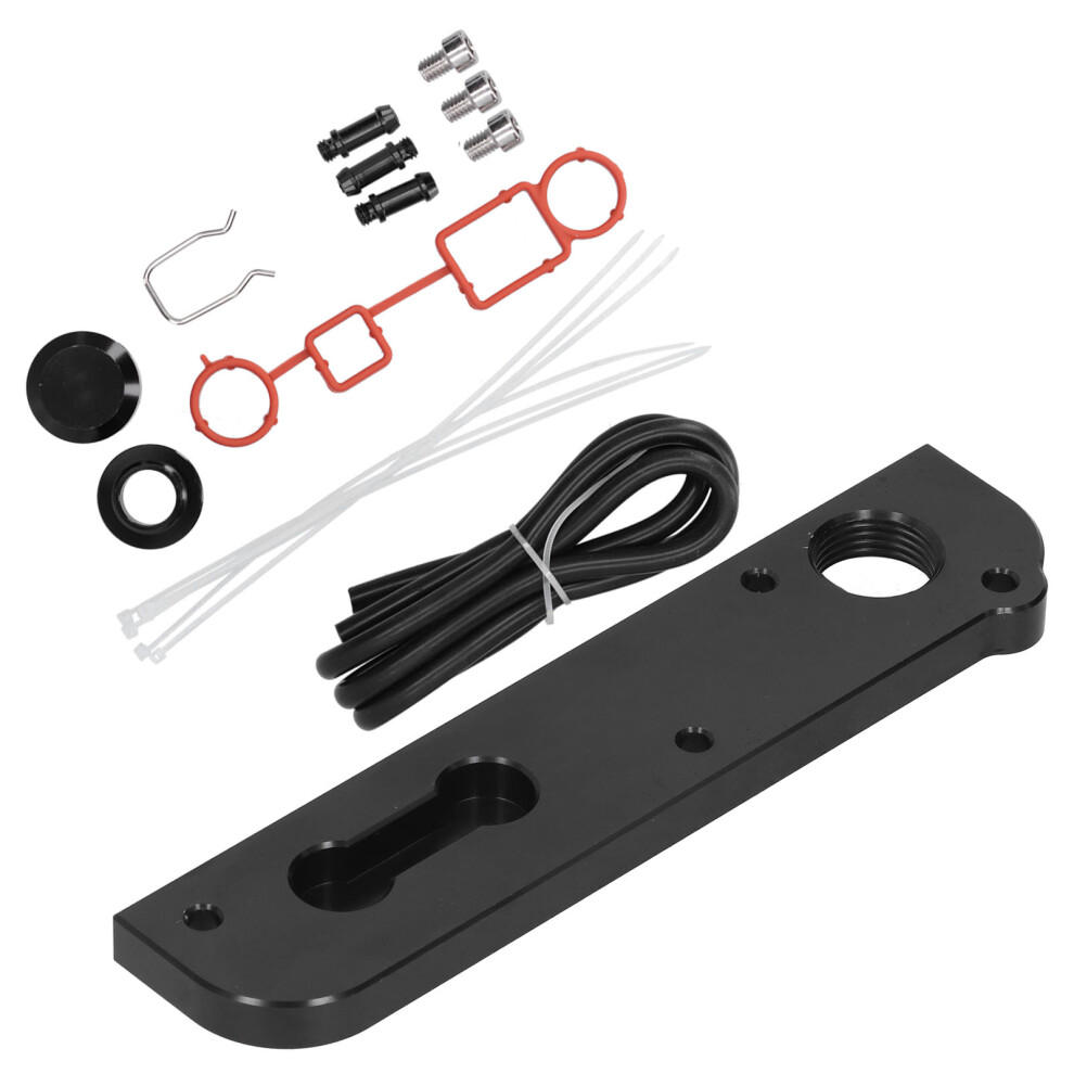 Pcv Delete Bypass Kit For 2.0T Fsi Engines - Rubber Aluminum Black 3601333530263