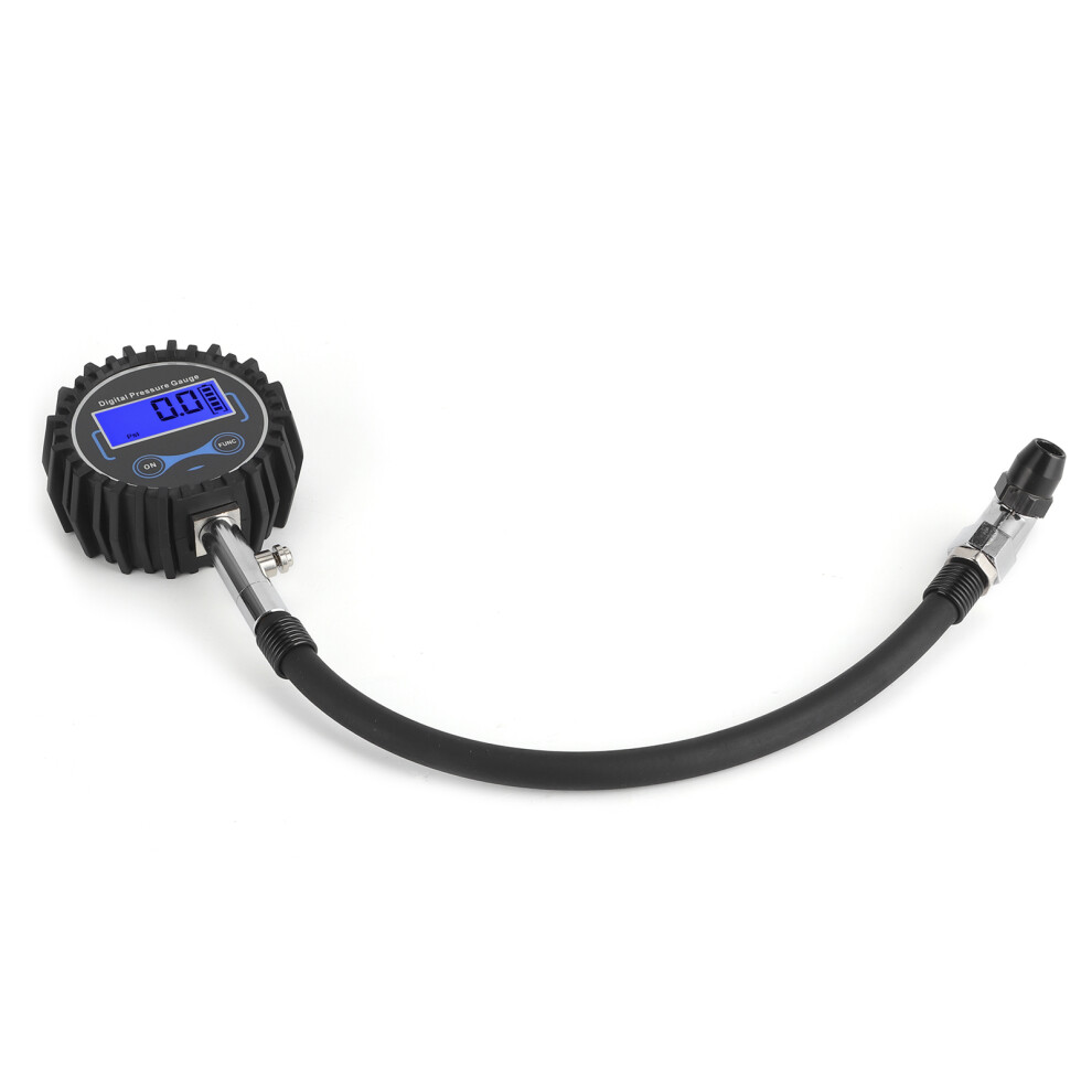 Lcd Digital Tire Pressure Gauge 200Psi With Shockproof Cover 4 Units 4251333530252