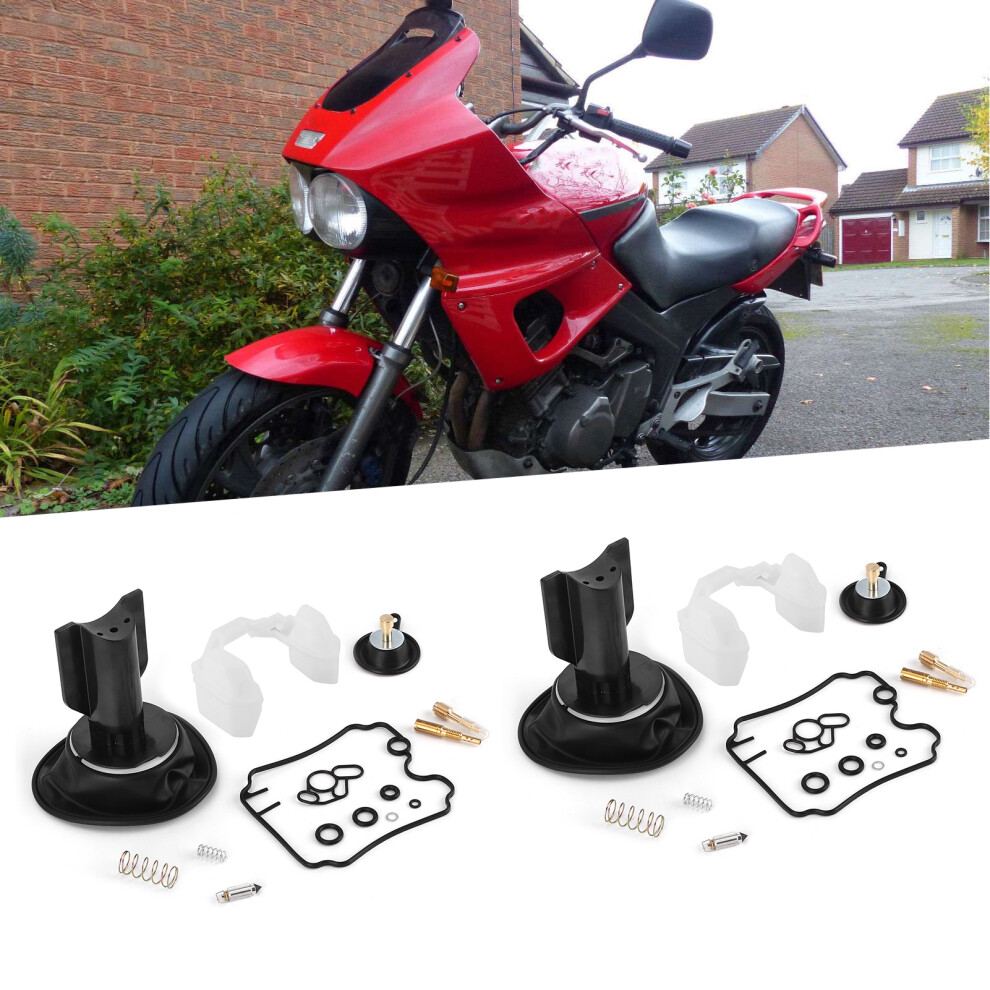 2 Set Carburetor Rebuild Kit For Yamaha Tdm 850 1991Â1998 Models 8411333530874