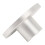 Accouplement d'arbre à bride 10 mm en aluminium argenté 14041 11