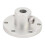 Accouplement d'arbre à bride 10 mm en aluminium argenté 14041 3