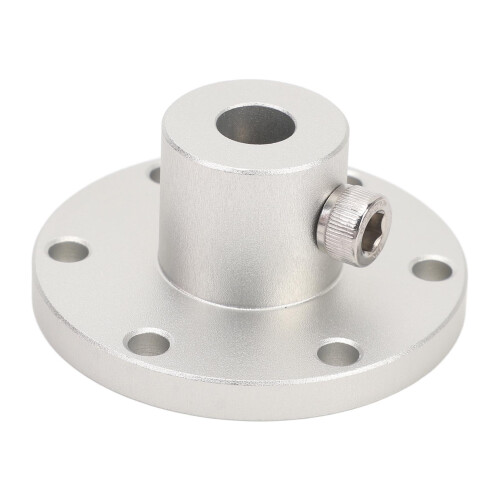 Accouplement d'arbre à bride 10 mm en aluminium argenté 14041 2