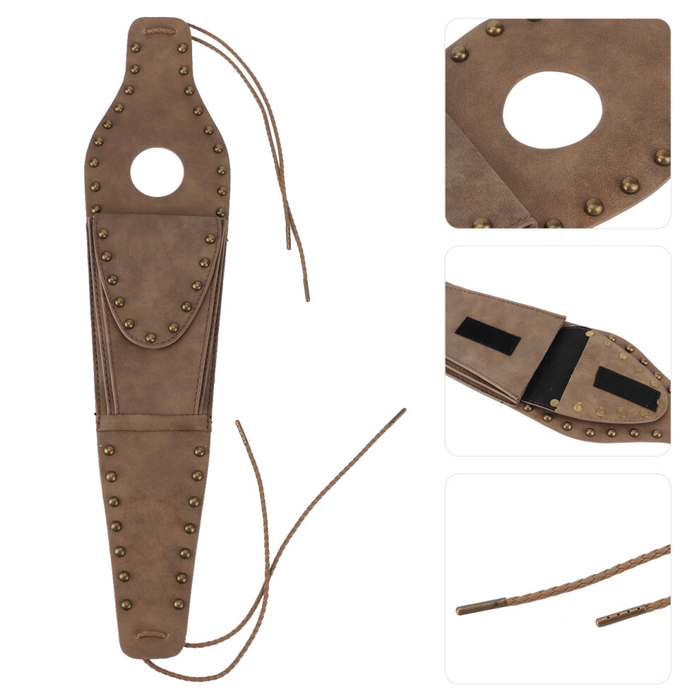 Motorcycle Fuel Tank Cover Bag Pu Leather Fit For Xl 883 1200 48Bronze Rivet 3791333532944