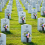 20 Pack Cemetery Vases with Spikes,Plastic Vases f 3