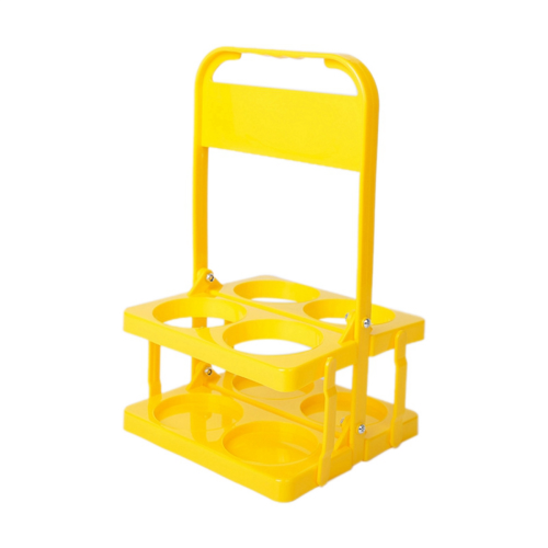4 Holes Foldable Plastic Beverage Carrier,Reusable
