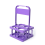 4 Holes Foldable Plastic Beverage Carrier,Reusable 1