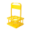 4 Holes Foldable Plastic Beverage Carrier,Reusable 2
