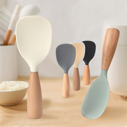 Milk Green Silicone Rice Shovel Internet Celebrity 1