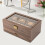 24 Compartmen Watch Box,Watch Case,Watch Holder Organizer 5
