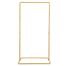 2x1.05m Wedding Flower Stand Rack,Gold Metal Wedding Arch Holder