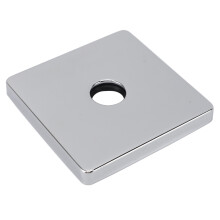 Stainless Steel Shower Arm Flange Cover Plate Universal Large Bathroom Decor