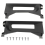 2PCS Front Tow Hook Bezel Block Trailer Hitch Cove 11