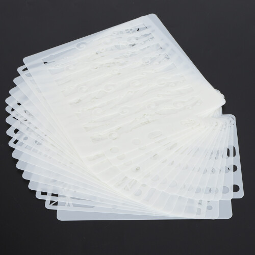 Mandala Art Template Set 16Pcs Painting Stencils for DIY Craft Making 2