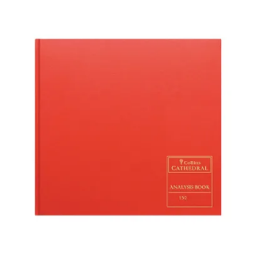 Collins Cathedral 32 Cash Column Accounts Analysis Book