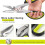 Kitchen Poultry Shears, 6 in 1 Kitchen Scissors 2cr13 Heavy Duty 4
