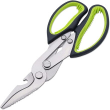 Kitchen Poultry Shears, 6 in 1 Kitchen Scissors 2cr13 Heavy Duty
