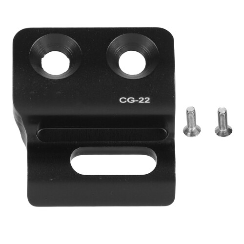 Aluminium Vorderer Umwerfer-Halter Schwarz 1,7/1,8 cm 2
