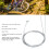10 pièces câble de frein VTT 1800mm 1.5mm galvanisé 4