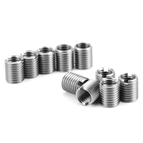 Thread Repair Kit: 10Pcs Stainless Steel Insert Nuts for Tightening