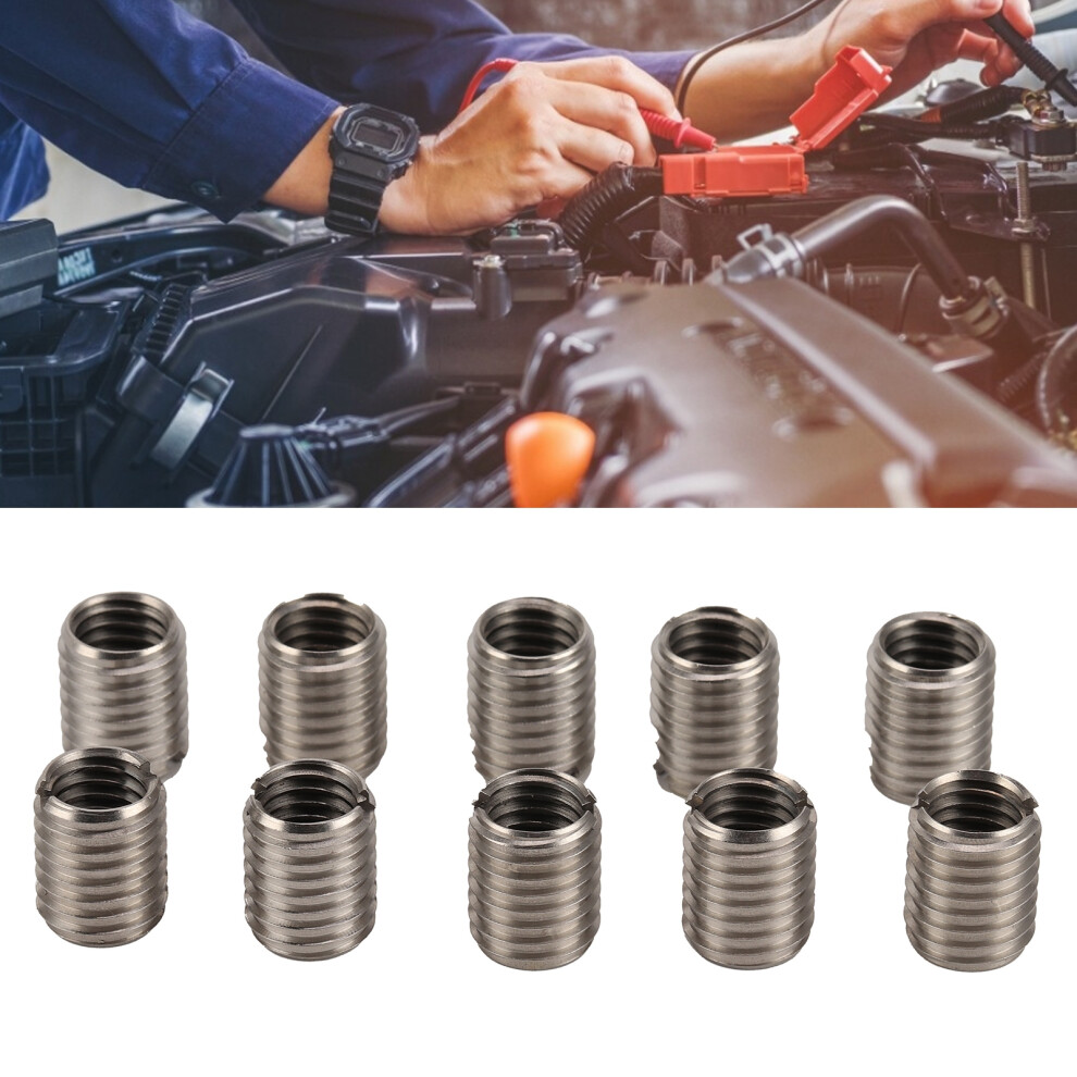 Cost-Effective Thread Repair Tool: 10Pcs Reducing Nut Inserts Included 5041333544927