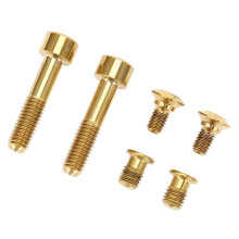 Titanlegierung Umwerfer-Hebelbolzen-Set GX/X9 Gold