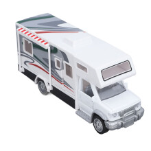 1/32 Modellino di camper bianco 19.5x5 cm 160 mAh porte apribili