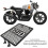 Scudo radiatore in alluminio nero per Interceptor 650 5