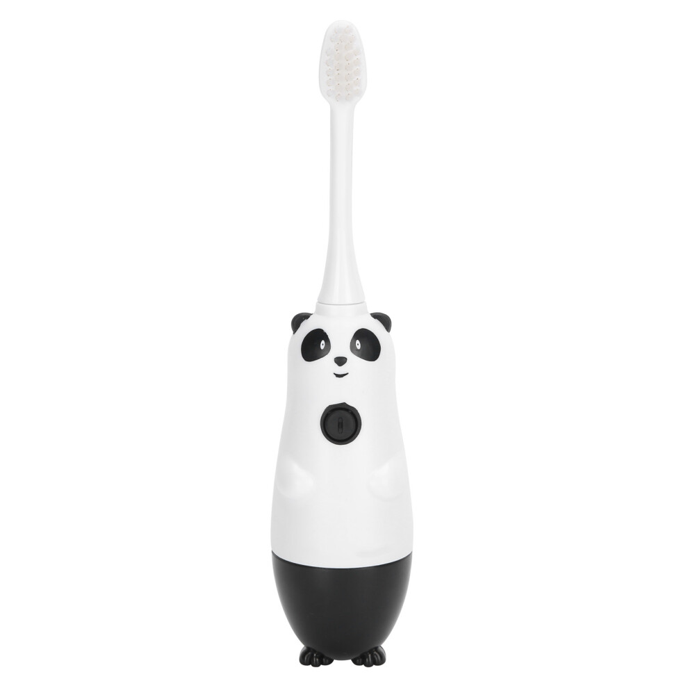 Kids Sonic Toothbrush with Soft PBT Bristles & Panda Pattern - Ages 2â12