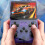 R36S Handheld Game Console 3.5" IPS 128GB Purple Support 20000+ Games 11