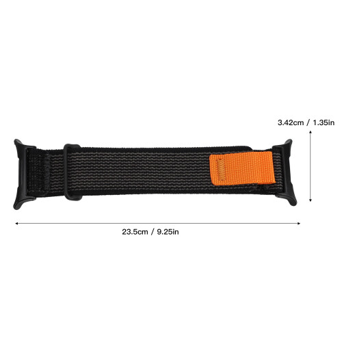 Cinturino Loop in nylon Galaxy Watch 7 Ultra 47 mm nero 1