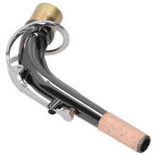 Alto Saxophone Neck Bend Elbow Tube 18x2x8cm Black Nickel