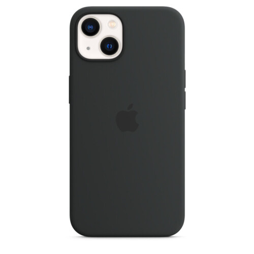 Silicone Case with MagSafe for Apple iPhone 13mini- Midnight Black