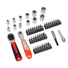 Ensemble de tournevis à cliquet 48-en-1 embout de 1/4 po CRV