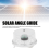 Solar Angle Guide with Compass Panel Measuring Instrument Portable Finder Tools for Outdoor 2Pcs 8