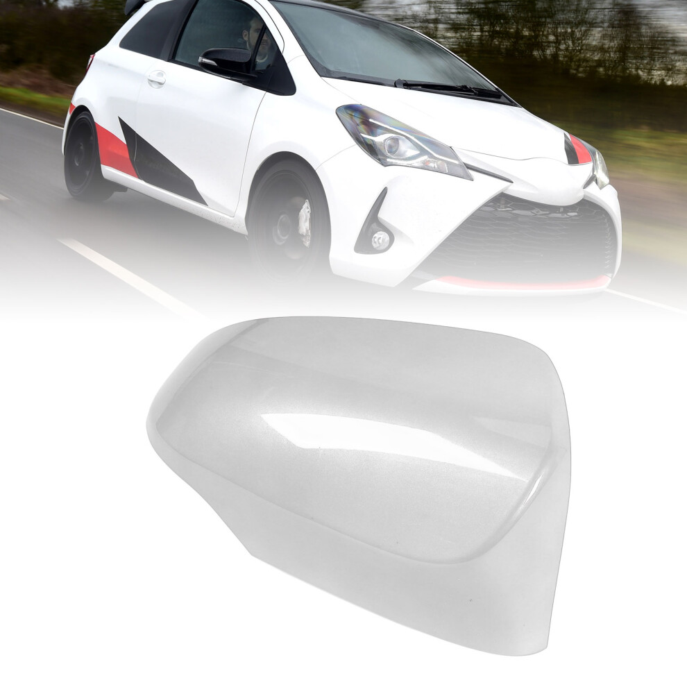 Shockproof Rearview Mirror Cover For Right Side Â Abs, Fit Signal Turn Models Silver 4931333555683