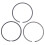 Piston Ring Set for 190F Gasoline Engine 407CC 414CC 420CC 16HP 12
