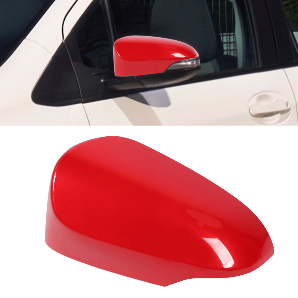 Abs Side Mirror Cover For Vehicle With Turn Signal, Left, 87945 0D909 Red 4191333555971