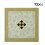 Living And Home (Yellow, 10pcs) Mosaic Pattern Self-adhesive Flooring Tiles 1