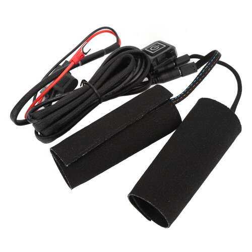 12V IP67 Beheizte Griffabdeckung, 10-20W, 3-Temp, Grün