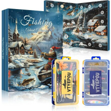 2025 Xmas Holiday Fishing Advent Calendar