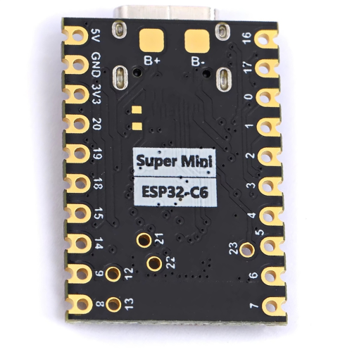 ESP32-C6 SuperMini Development Board Microcontroller Programming Learning Controller Core 2