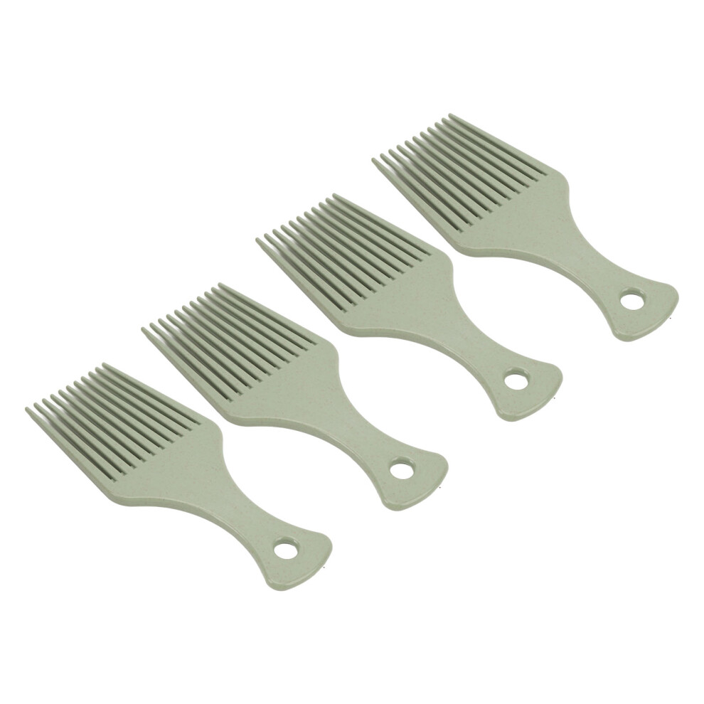 10Pcs Wide Tooth Comb Set, Portable Ergonomic Hair Dye & Styling Brush